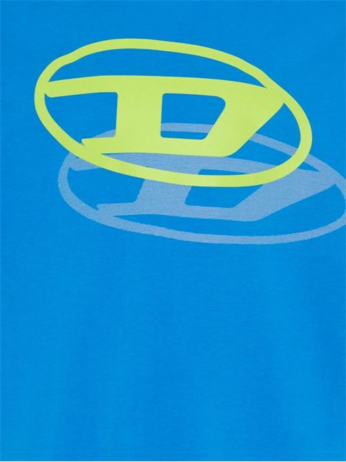 T-shirt bambino Diesel azzurra a manica corta DIESEL KIDS | J0260100YI9K804